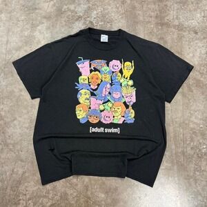 Y2K Adult Swim x Carl's Jr. Exclusive Collab Graphic Tee Size L